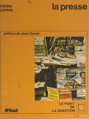 cover image of La presse